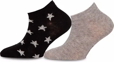 Produktbild von Ewers - Mädchen Sneakersocken 2er-Pack * Sterne * 201001-0001, Größe 39/42