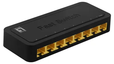 Produktbild von LevelOne Gigabit Ethernet über VDSL2, 1000 Mbit/s, IEEE 802.3, IEEE 802.3u, IEEE 802.3z, Schnelles Ethernet, Gigabit Ethernet, 10,100,1000 Mbit/s, 3000 m, Schwarz