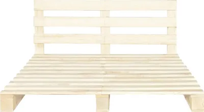 Obrázok produktu pre vidaXL Paletová posteľ z masívneho dreva borovice 180 × 200 cm