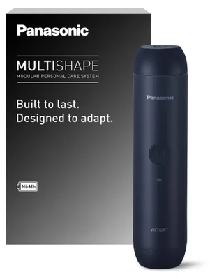 Productafbeelding van Panasonic | Multishape | ER-CBN1-A301 | Werkduur (max.) 50 minuten | Geschikt voor nat en droog gebruik | NiMH-batterij | Zwart