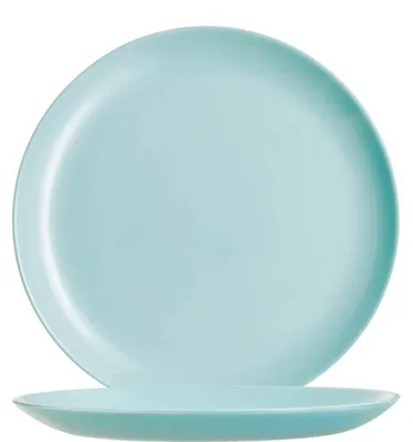 Image de Assiette plate Luminarc Diwali turquoise (Ø 27 cm)