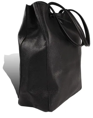 Image de Toscanto sac noir cuir shopper D2OTTM107SS