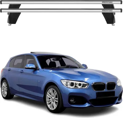 Produktbild von Menabo Dachträger für BMW 1er F20 F21 2012-2019 75kg Alu Silber 2x