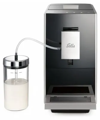 Immagine prodotto di Solis Caffe & Piu, macchina da caffè espresso, macinino integrato, colore nero