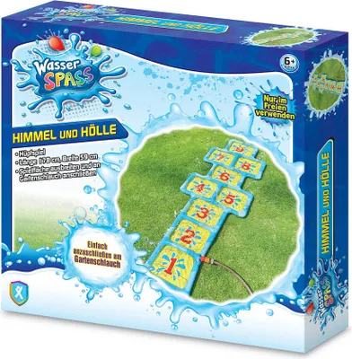 Produktbild von XTREM TOYS+SPORTS Hüpfspiel-Matte Himmel-Hölle mehrfarbig