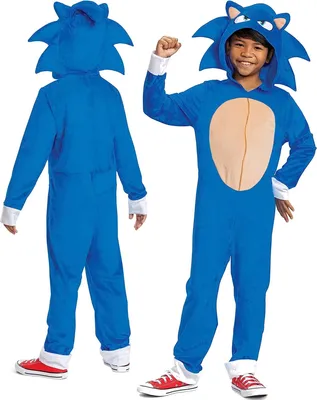 Produktbild von Sonic Kostüm, Karnevalskostüm 10-12 Jahre alt