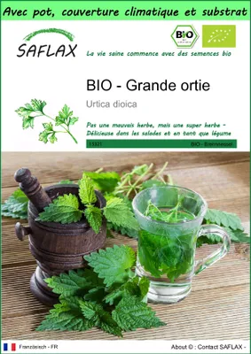 Image de SAFLAX Garden to go -- Grande ortie - 2000 graines - Urtica