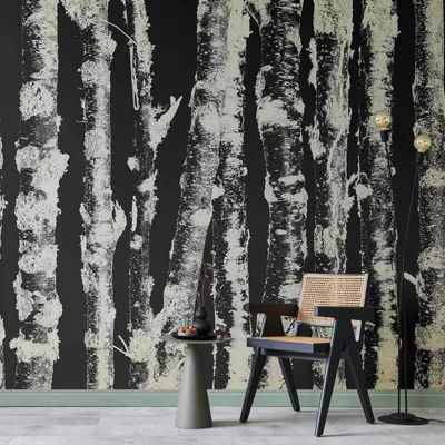 Produktbild von Vlies Fototapete - Stately Birches - Second Variant 250x175 cm Landschaften b-A-0701-a-c