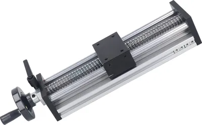 Image de Actionneur pour platine linéaire, platine à glissière sur rail, platine linéaire à glissière, platine à glissière manuelle, table à glissière linéaire, platine à glissière linéaire