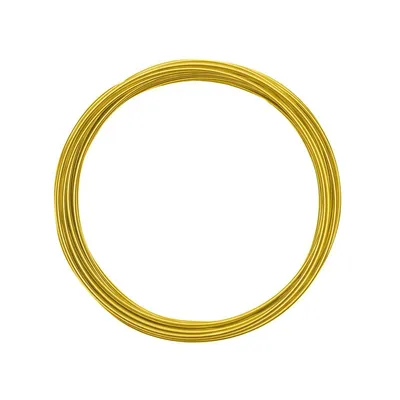 Produktbild von Vaessen Creative | Aludraht 1,5mm 5m Sunny yellow