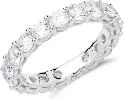 Produktbild von Eternityring aus 925er Silber mit Zirkonia  VR0165