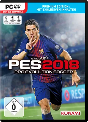 Produktbild von KONAMI PES 2018 Premium Edition PC – Sportspiel für alle