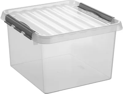 Produktbild von Sunware Aufbewahrungsbox 26L transparent 40 x 40 x 26 cm