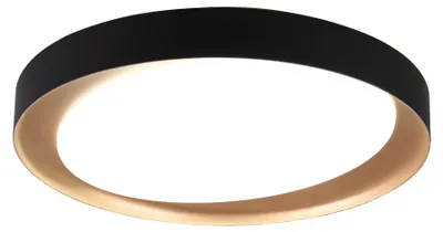 Produktbild von TRIO ZETA, 1 Glühbirne(n), LED, 2000 lm, IP20, Schwarz