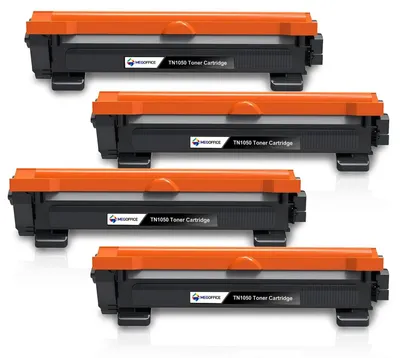 Immagine prodotto di Toner compatibile TN1050 per stampanti Brother (4 confezioni, colore nero)