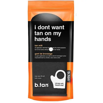 Image de b.tan Je ne veux pas de bronzage sur mes mains... Gant autobronzant