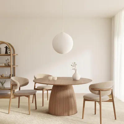 Immagine prodotto di LUMIÈRE Design Lampada a Sospensione 'Zenya' Vetro Opalino E27 non dimmerabile Bianco, Ø 30cm