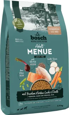 Immagine prodotto di Bosch 2,4kg MENUE Adult Salmone&Trota GF