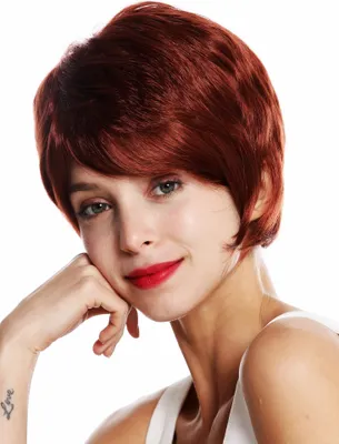 Produktbild von WIG ME UP Perücke kurz dicht Rot Kupferrot VK-50-130