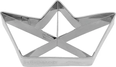 Produktbild von BIRKMANN Ausstechform Papierboot 7,5cm, Edelstahl, rostfrei, mit Innenprägung, 199361