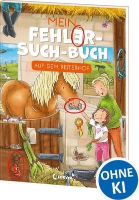 Produktbild von Mein Fehler-Such-Buch - Auf dem Reiterhof