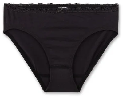 Productafbeelding van Zwarte meisjesbikini slip