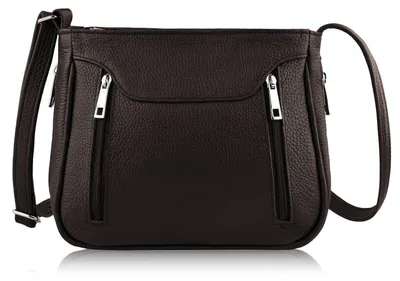 Produktbild von Paolo Peruzzi Z-52-BR Posttasche aus Leder für Damen