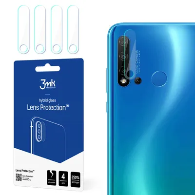 Produktbild von 3mk Hybridglas Lens Protection für Huawei P20 Lite 2019 Kamera Objektiv Kameralinse 0,16mm 6H (4 Stück)