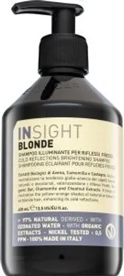 Produktbild von Insight Blonde Cold Reflections Brightening Shampoo aufhellendes Shampoo für kalte Blondtöne 400 ml