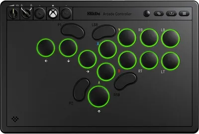 Image de 8Bitdo 8BitDo Arcade Controller Xbox/PC Black peliohjain
