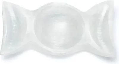 Immagine prodotto di Ciotola in tre parti in selenite - ±15x8x3 cm 530-550 g