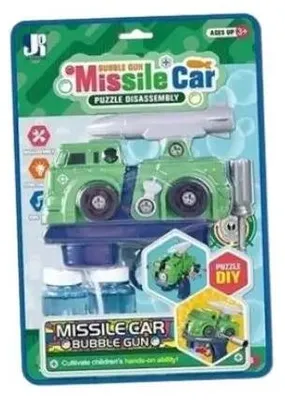 Produktbild von Aufschraubbare Seifenblasenpistole „Militärfahrzeug“ – Ciuciubabka