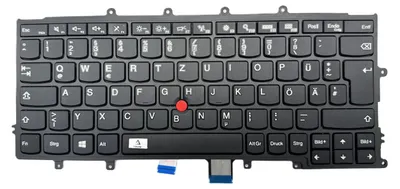 Produktbild von DEUTSCHE - Tastatur Keyboard mit Trackpoint kompatibel für LENOVO ThinkPad X260 (20F600A1GE)