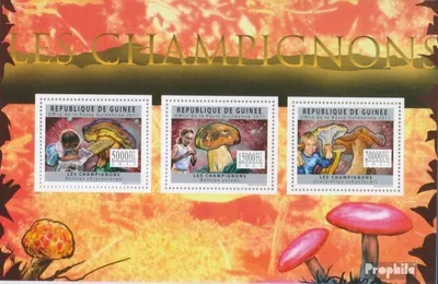 Produktbild von Briefmarken Guinea 2011 Mi 8858-8860 Kleinbogen (kompl. Ausgabe) postfrisch Pilze