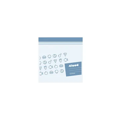 Produktbild von Lebensmittelbeutel 4FOOD 20x20 cm, 20 St.
