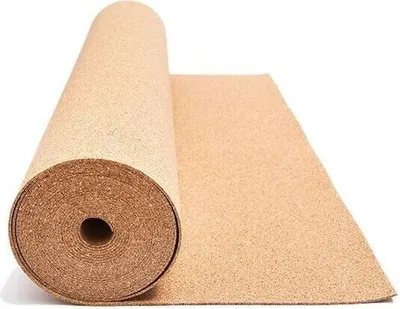 Produktbild von Kork Trittschalldämmung Unterlage 10mm x 1m x 5m Rollkork für alle Fußbodenarten