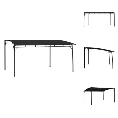 Produktbild von vidaXL Garten-Sonnenschutz 4x3x2,55 m Anthrazit - Pavillons & Partyzelte