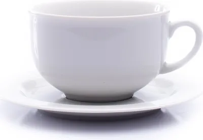 Produktbild von Thun 1794 Tasse und Untertasse, Tschechisches Porzellan, 280 ml, Opal, weiß, Thun