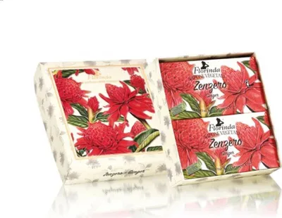 Produktbild von Florinda Geschenkset 2 x Seife Zenzero je 200g