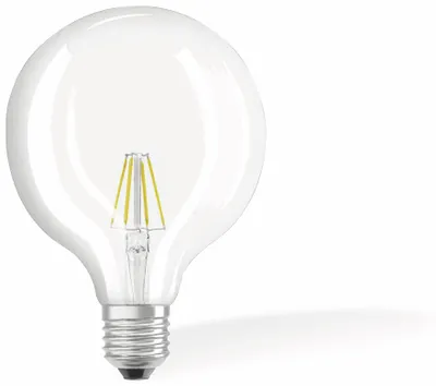Produktbild von Osram LED Filament Leuchtmittel Globe G125 7W = 60W E27 klar warmweiß 2700K