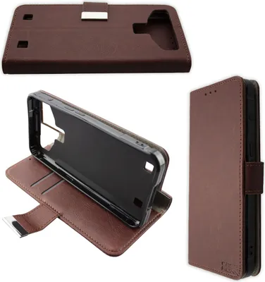 Immagine prodotto di caseroxx Custodia per cellulare compatibile con Cubot Quest Custodia a portafoglio con stile libro