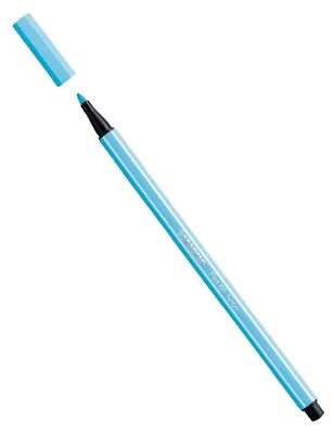 Produktbild von Premium-Filzstift - STABILO Pen 68 - Einzelstift - hellblau