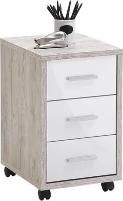 Obrázek produktu pro Rollcontainer >Felic< in Sandeiche - 35x59x42cm (BxHxT)