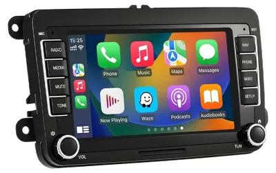 Produktbild von Auto-Audiosystem, Displaygröße, Unterstützung für mehrere Medienformate, kompatibel mit Fahrzeugmodellen/Baujahren, Für VW 7 Zoll, Keine