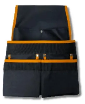 Obrázok produktu pre Multifunkčná taška pre tesárov s viacerými vreckami na náradie a príslušenstvo, rozmery 36 x 31,5 cm, pevná a odolná