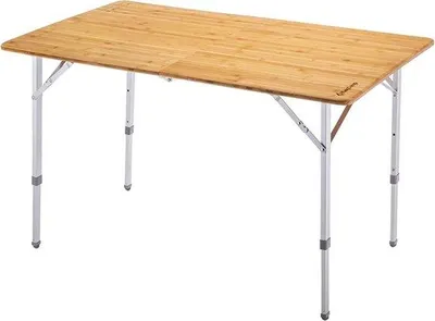 Produktbild von Famanu Campingtafel mit 3 höhenverstellbaren Tischbeinen - für 4/6 Personen