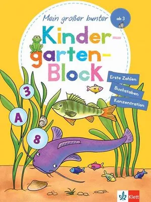 Image de Klett Mein großer bunter Kindergarten-Block
