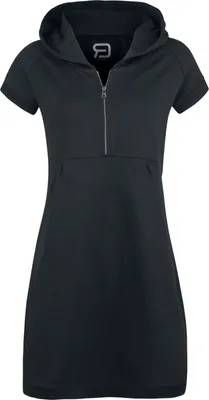 Produktbild von RED by EMP Damen schwarzes Kleid mit Kapuze M
