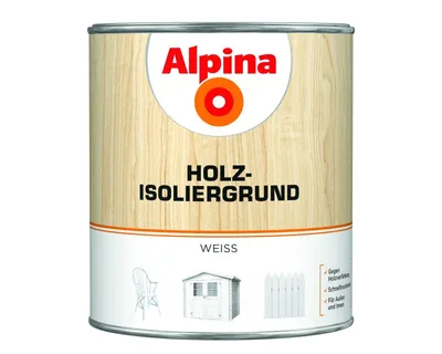 Produktbild von Alpina Holz Isoliergrund weiß 750 ml