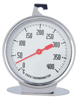 Image de Thermomètre de four en acier inoxydable, de 0 à 400 °C, compact